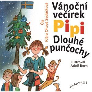 CD Vánoční večírek Pipi Dlouhé punčochy - Astrid Lindgrenová