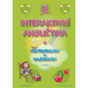 CD Interaktivní angličtina 2 pro předškoláky a malé školáky - Štěpánka Pařízková