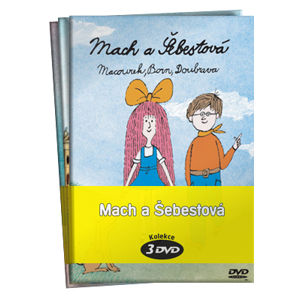 Mach a Šebestová kolekce 3 DVD - neuveden