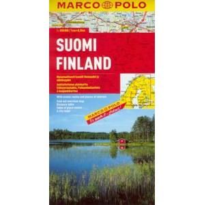 Finsko - mapa Marco Polo - 1:850t