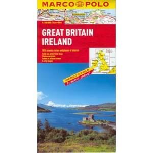 Velká Británie, Irsko - mapa Marco Polo - 1:800t