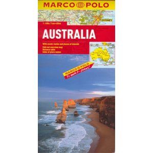 Austrálie - mapa Marco Polo - 1:4 000 000