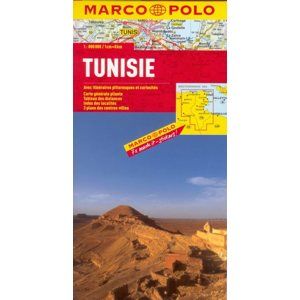 Tunisko - mapa MP 1:800t