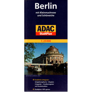 Berlín - plán ADAC - 1:25 000 /Německo/