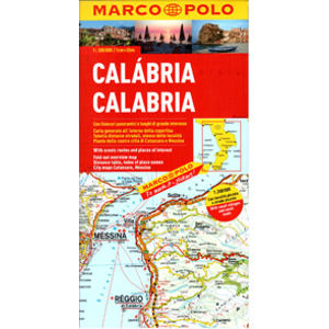Itálie 13  Kalábrie - mapa Marco Polo  - 1:200 000