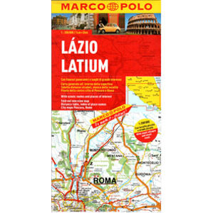 Itálie 9- Lázio - mapa Marco Polo - 1:200 000