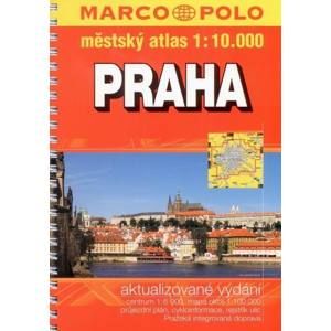Praha - atlas 1:10 000 - Marco Polo - vydání 2010