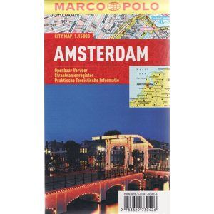 Amsterdam - plán  města 1:15 000