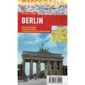 Berlín -  plán města 1:15 000