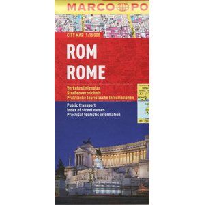 Řím - plán města 1:15 000