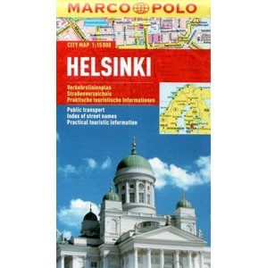 Helsinki - městský kapesní plán 1: 15 tis.