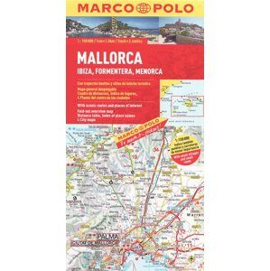 Mallorca, Ibiza, Formentera mapa 1: 150 000