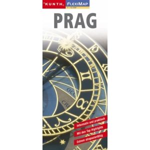 Prag / Praha - mapa Kunth-flexi - 1:12 500