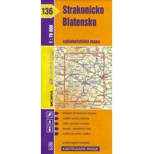 Strakonicko, Blatensko - cyklo KP č.136 - 1:70t