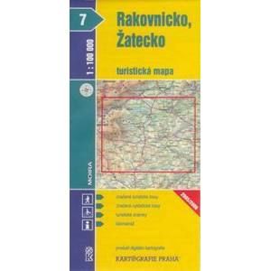 Rakovnicko, Žatecko - mapa KP č.7 - 1:100t