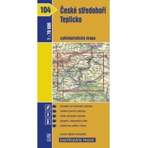České středohoří - Teplicko - cyklo KP č.104 - 1:70t