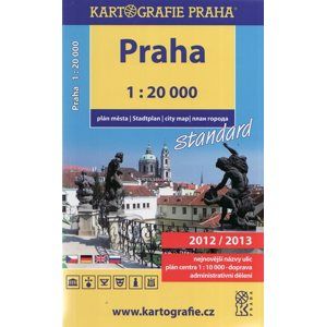 Praha 1:20 000 - atl. knižní Kartografie