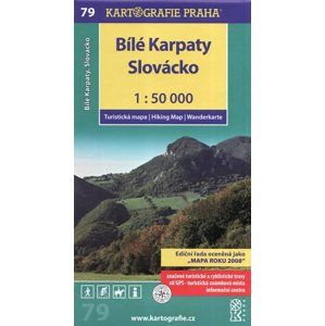Bílé Karpaty, Slovácko - Šumava - Lipensko - mapa KP79 - 1:50