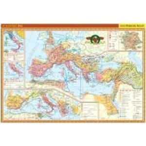 Starověký Řím - nástěnná dějepisná mapa