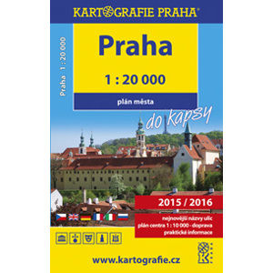 Praha do kapsy atlas města 1 : 20 000