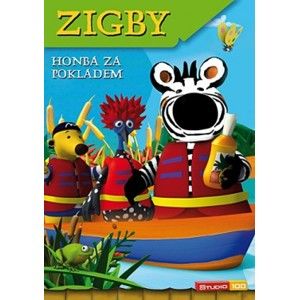 DVD Zigby - Honba za pokladem - neuveden