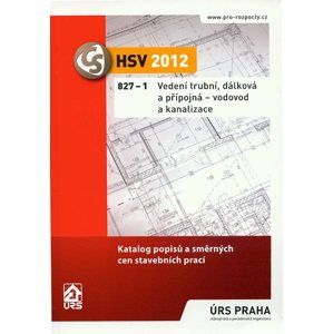 Katalogy hlavní stavební výroby