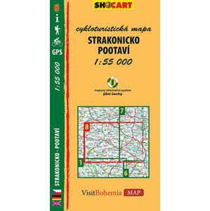 Strakonicko - cykloturistická mapa č. 8 /1:55 000 - neuveden