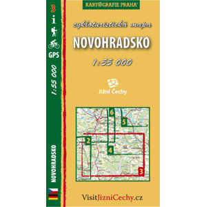Novohradsko - cykloturistická mapa č. 3 /1:55 000 - neuveden