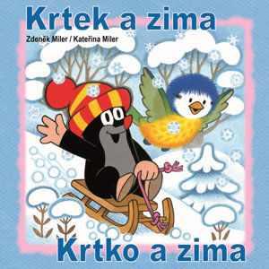 Krtek a zima - omalovánky čtverec - Miler Zdeněk, Miler Kateřina