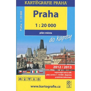 Praha do kapsy, 1:20 000, 6.vydání - neuveden
