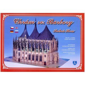 Chrám Sv. Barbory - Stavebnice papírového modelu - neuveden