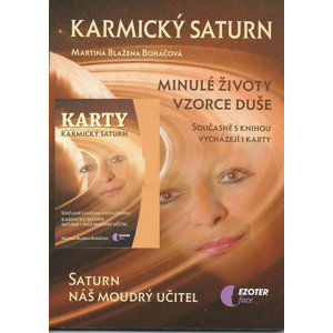 Karmický Saturn (kniha + karty 27 ks) - Boháčová Martina Blažena