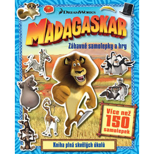Madagaskar - Zábavné samolepky a hry - neuveden