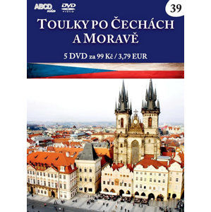 Toulky po Čechách a Moravě - 5 DVD - neuveden