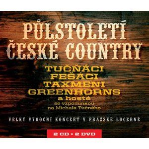 Půlstoletí české country 2CD/2DVD - Různí interpreti