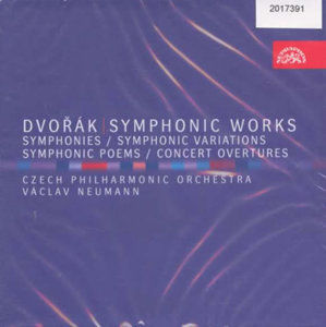 Kompletní symfonie, Symfonické básně, Symfonické variace, Koncertní předehry - 8CD - Dvořák Antonín