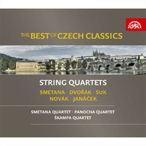 The Best of Czech Classics - smyčcové kvartety; Smetana, Dvořák, Janáček - 3CD - Různí interpreti