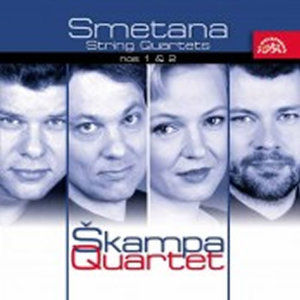 Smyčcové kvartety č. 1, 2 - CD - Smetana Bedřich