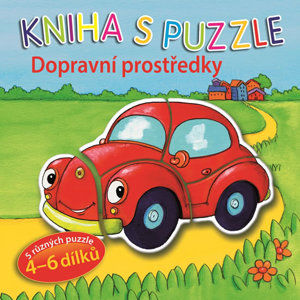 Dopravní prostředky - Kniha s puzzle - neuveden