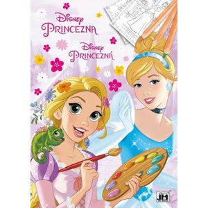 Disney Princezna - Omalovánky A4 - neuveden