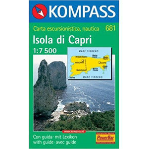 Isola di Capri 681 - mapa 1:7 500 - neuveden