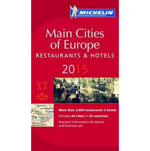 Main cities of Europe 2015 MICHELIN Guide - kolektiv autorů