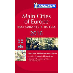 Main cities of Europe 2016 MICHELIN Guide - kolektiv autorů