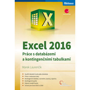 Excel 2016 - Práce s databázemi a kontingenčními tabulkami - Laurenčík Marek