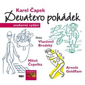 Devatero pohádek - komplet - CDmp3 - Čapek Karel