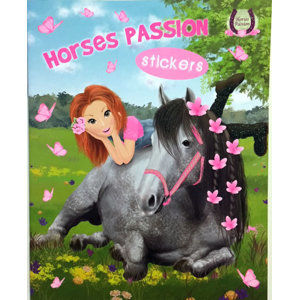 Horses Passion 1 - Milujeme koníky - Omalovánky a samolepky - neuveden
