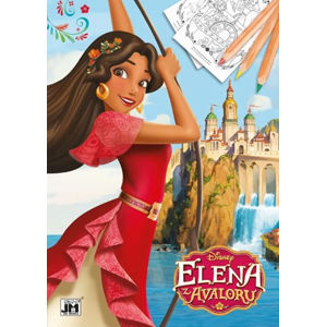 Elena z Avaloru - Omalovánky A4 - neuveden