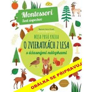 Moje první kniha o zvířatech z lesa se spoustou úžasných samolepek - Piroddiová Chiara