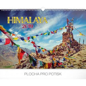 Kalendář nástěnný 2019 - Himálaje, 48 x 33 cm - neuveden