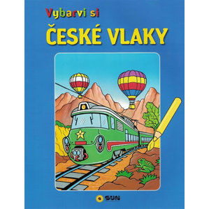 České vlaky - Vybarvi si - neuveden
